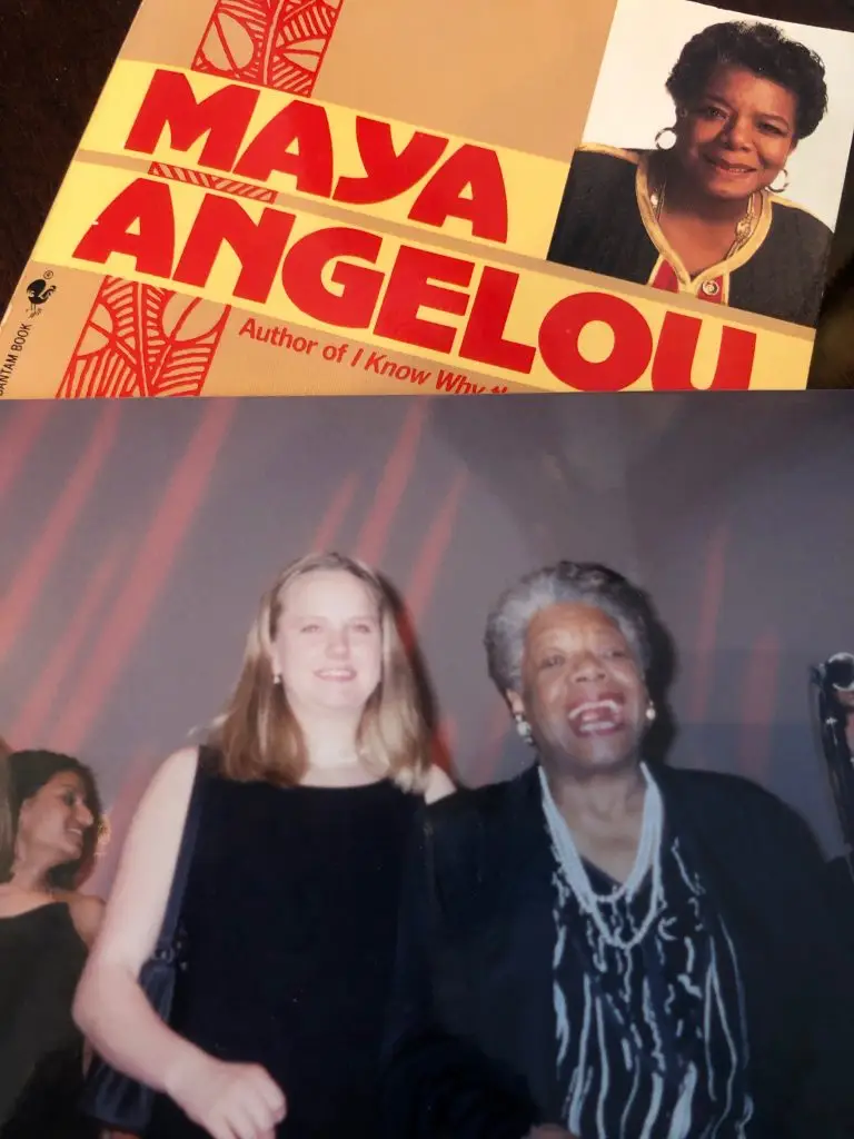 Juliet & Claire both took a course with Dr. Angelou at Wake Forest University in different years!